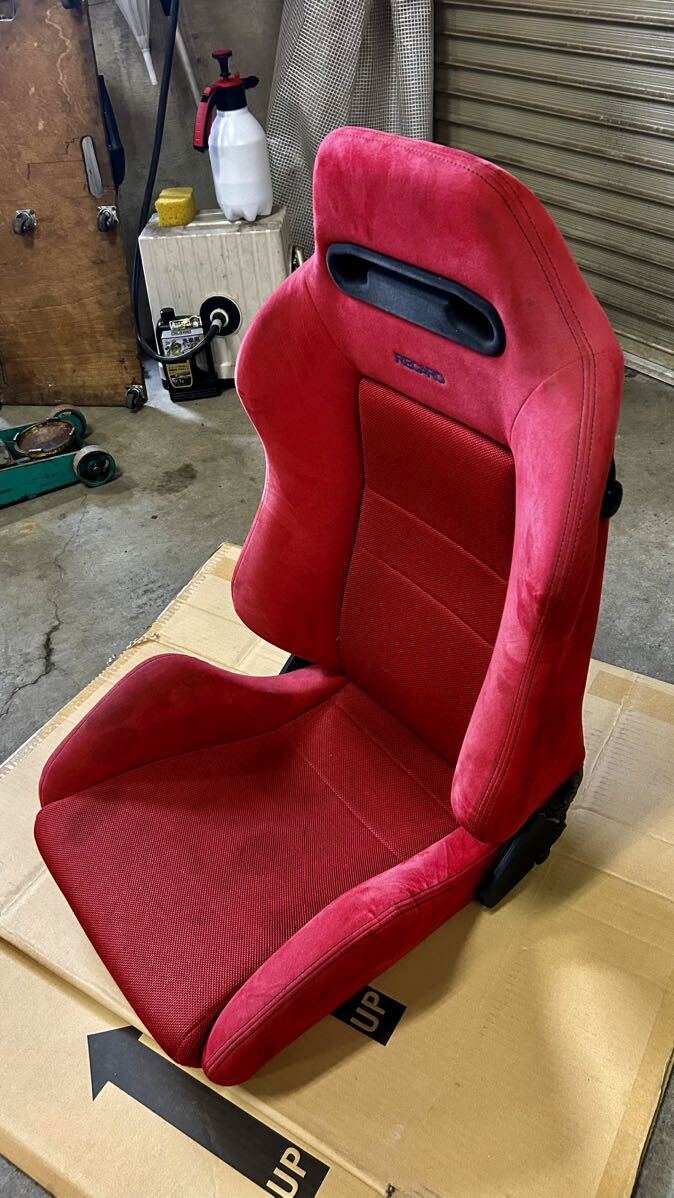 ホンダ DC2 インテグラ　タイプR 赤 RECARO セミバケットシート SR2 助手席側　レカロシート 売り切り!シビック EK9