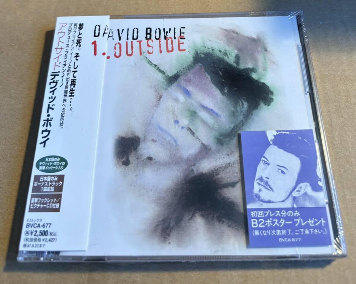 デヴィッドボウイ DAVID BOWIE OUTSIDE CD sample promo sealed サンプル盤 見本盤 未開封 BVCA-677_画像1