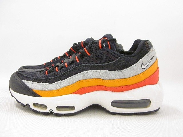 NIKE / Nike AIRMAX95 ESSENTIAL AT9865-002 air max Esse n автомобиль ru женский размер : 24cm спортивные туфли чёрный серия 