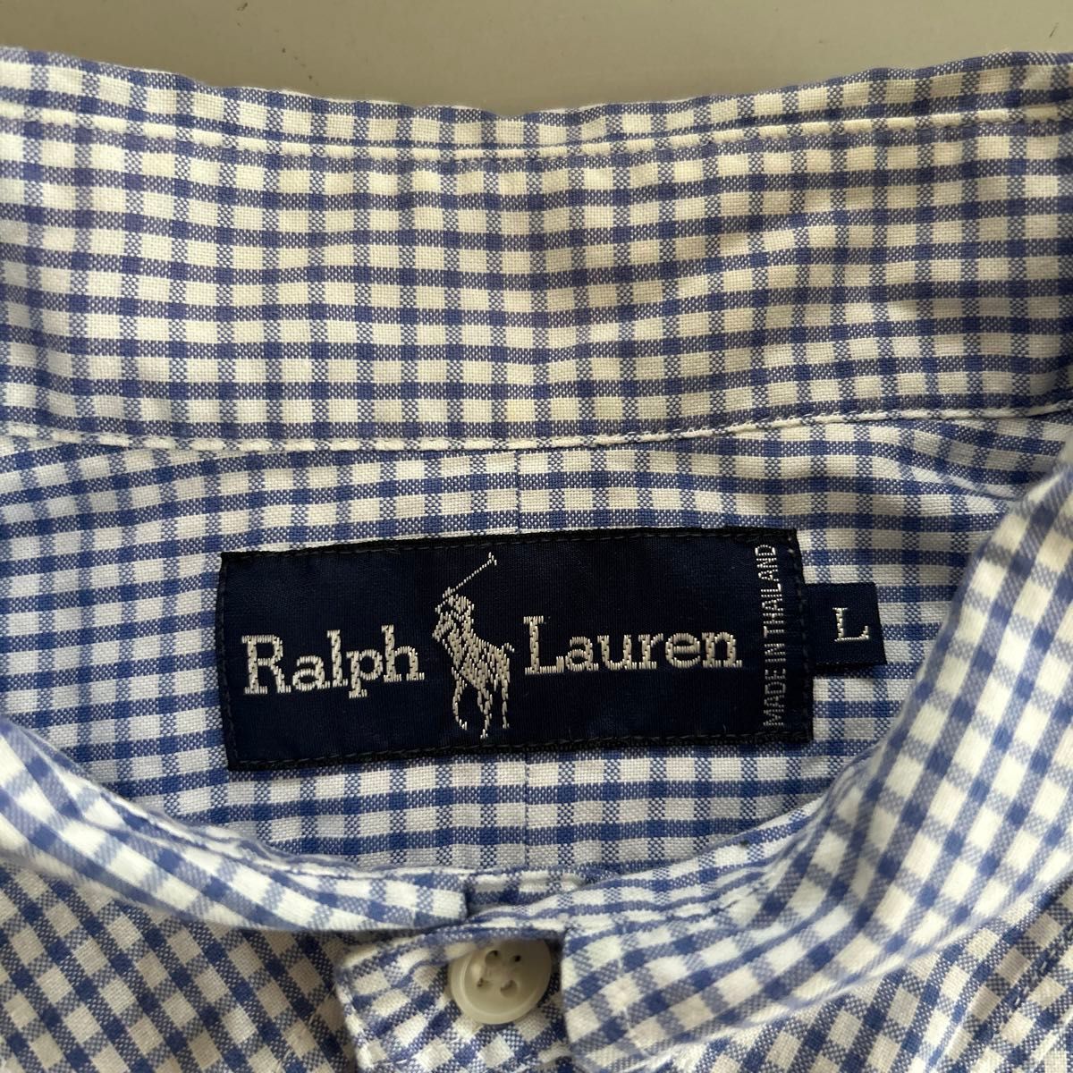 Ralph Lauren 長袖チェックシャツ メンズL