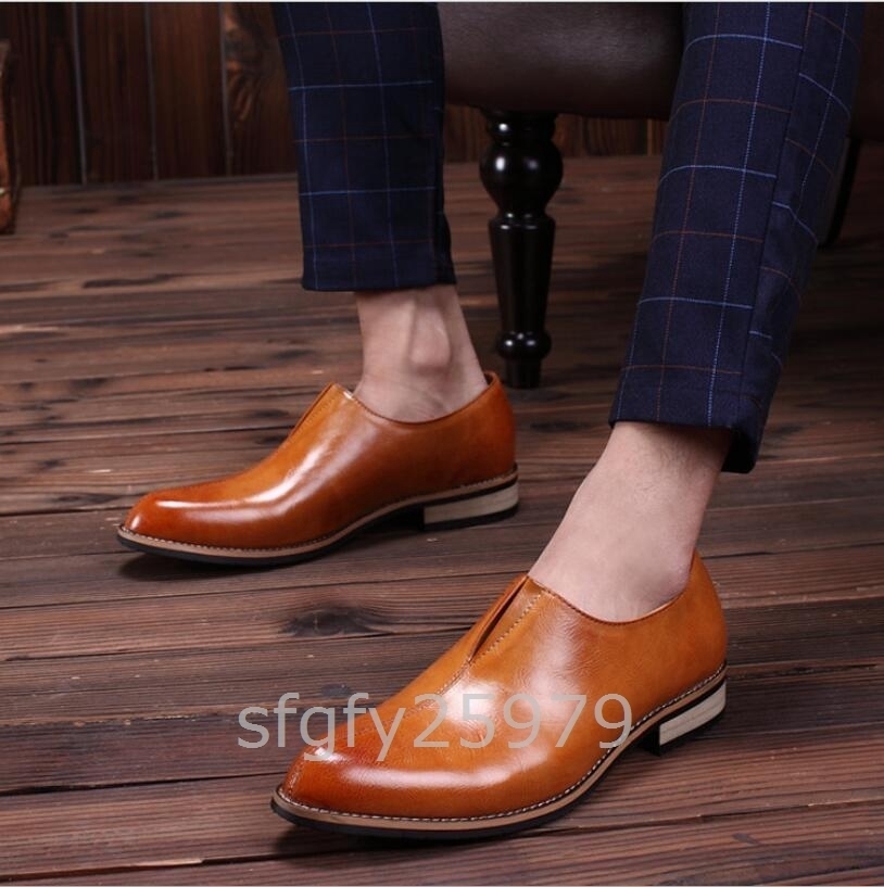 A425☆ новый товар  мужской ... обувь   ...  фальшивый   кожа  ... PU искусственная кожа  ... обувь   простой  24cm-27cm выбор 
