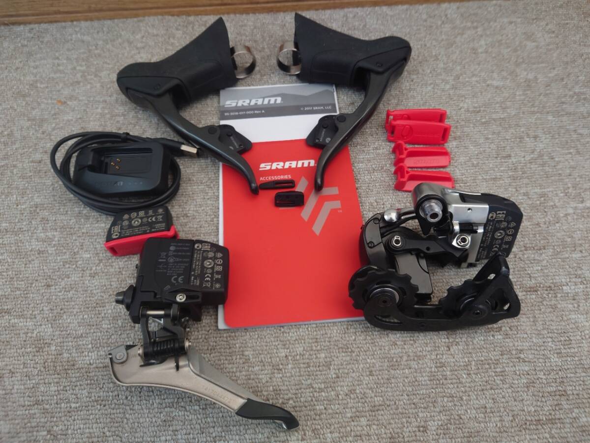 スラム SRAM Red e-Tap セット 電動ワイヤレス(中古)|Yahoo スラム SRAM Red e-Tap セット 電動ワイヤレス(中古)|Yahoo