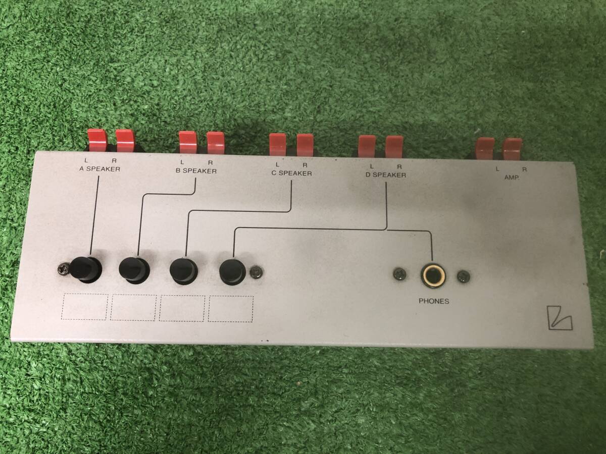 【s2641】［中古品］LUXMAN スピーカーセレクター AS-5Ⅲ ※動作未確認の画像3