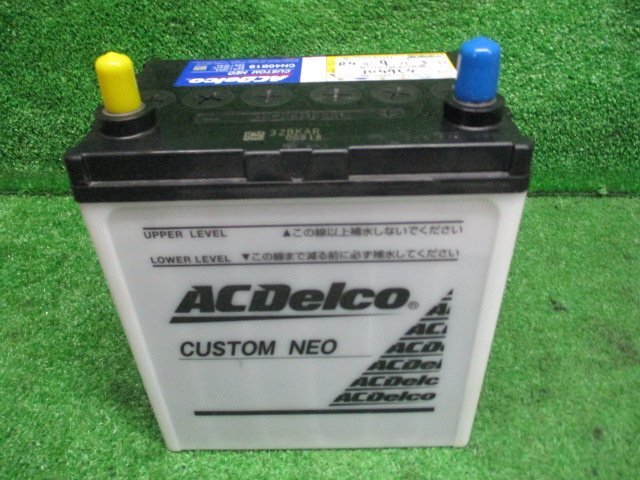 バッテリー ACDelco CN40B19L 電圧13.18V 交換使用開始日 令和4年9月 中古【個人宅配送不可商品】の画像4