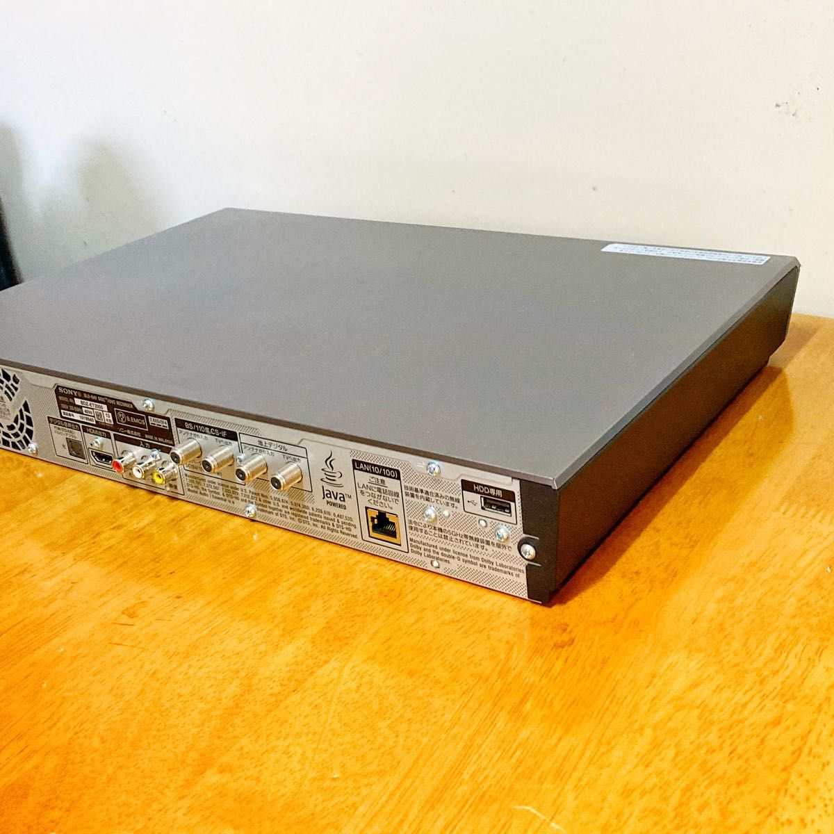 SONY ソニー ブルーレイレコーダー HDD 2TB(2000GB)3 SONY ソニー ブルーレイレコーダー HDD 2TB(2000GB)3