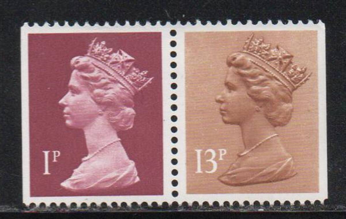 {e-208} England / Martin stamp multi pull 2 kind .( not yet )