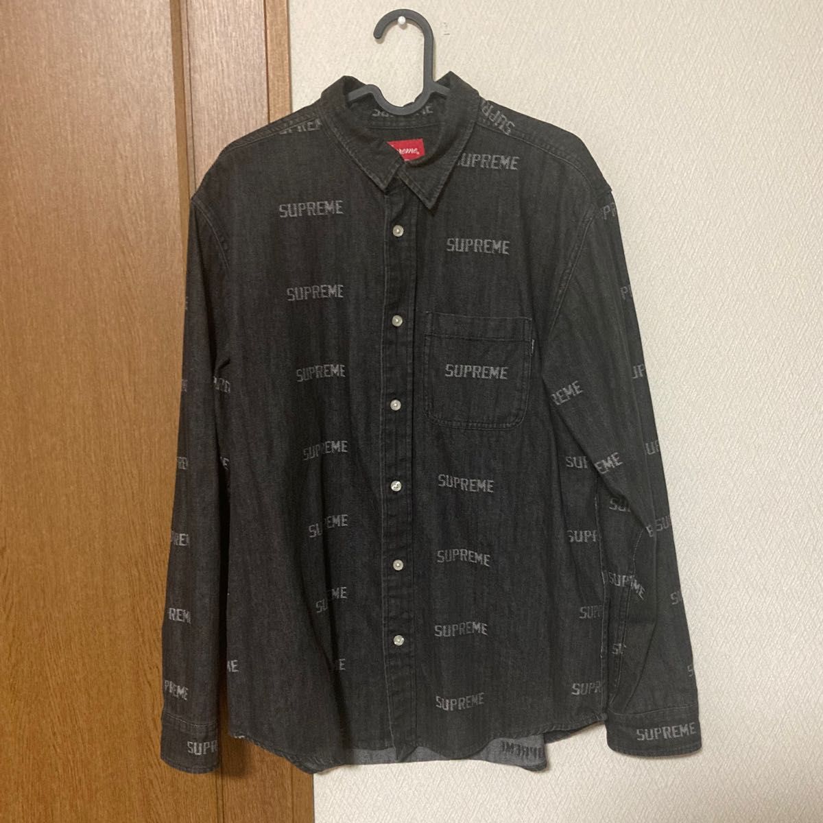 supreme dnim shirt 19ss