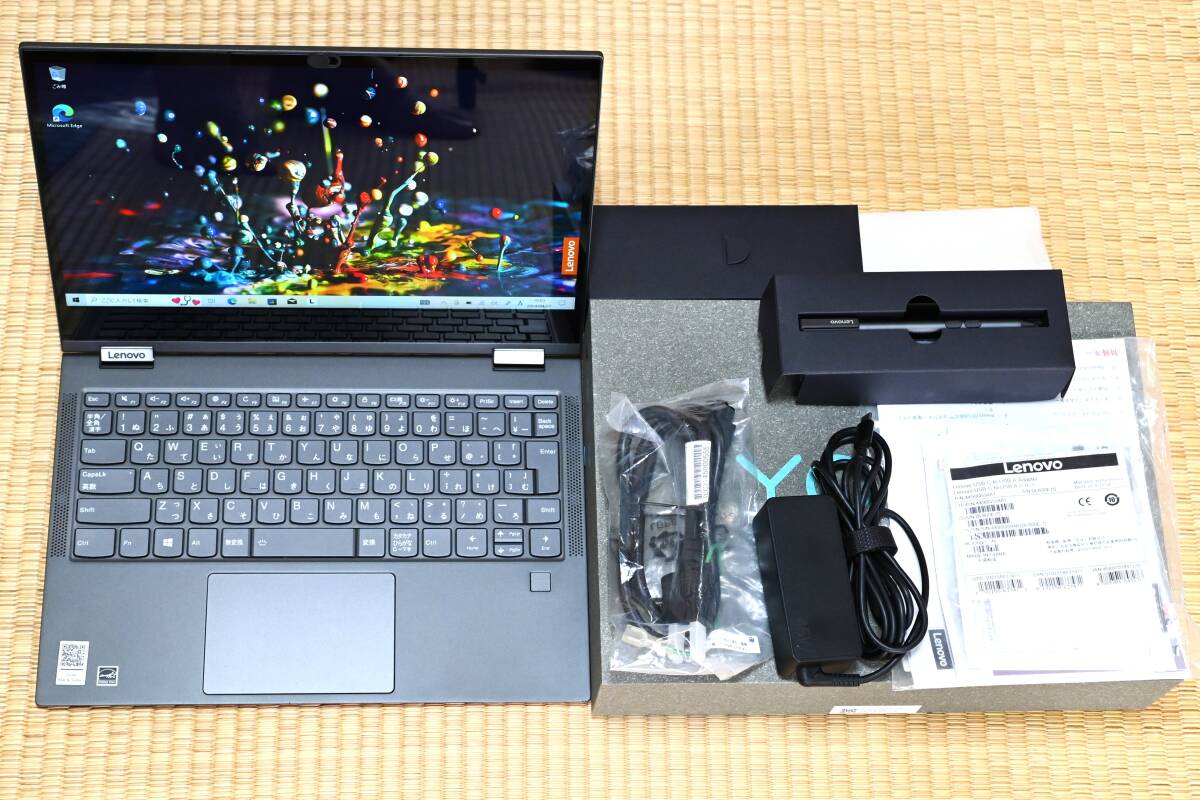 Lenovo Yoga C630 SD850 4GB UFS128GB 13.3インチ Windows10Home(Sモード) 元箱付き 個人出品 ARM64 Pen付 Office無し 綺麗です 送料無料