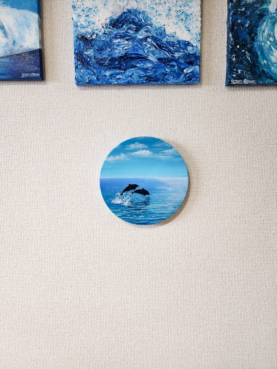 アクリル画 イルカ 絵画 アート 海の絵 イラスト|Yahoo!フリマ アクリル画 イルカ 絵画 アート 海の絵 イラスト|Yahoo!フリマ