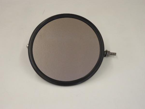 u Logo pattern round flat surface mirror stainless steel 175mmφ JETinoue501513 for truck goods dump 