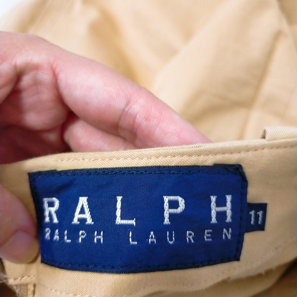 ラルフローレン タイトロングスカート レディース イタリア製生地使用 スリット RALPH LAUREN_画像3