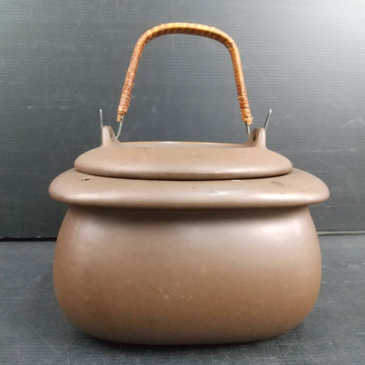 吉/焼き芋鍋/調理器具/ブラウン/陶器製/吉-98 STの画像3
