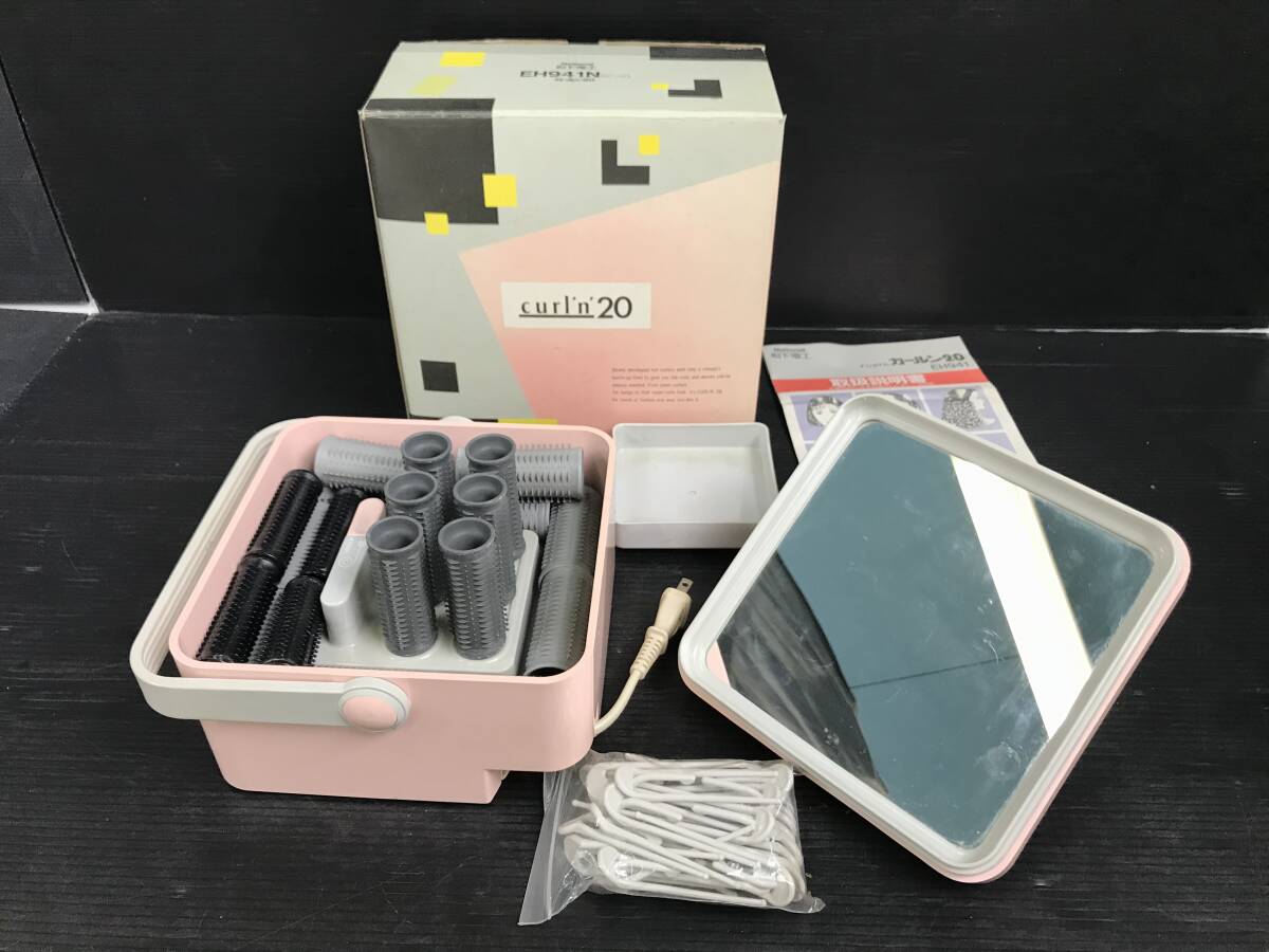 ./National/ Karl n20/EH941N/ battery type car la-/ accessory all ./ pink / gray / box / instructions attaching / dirt equipped / National /.-43 MO