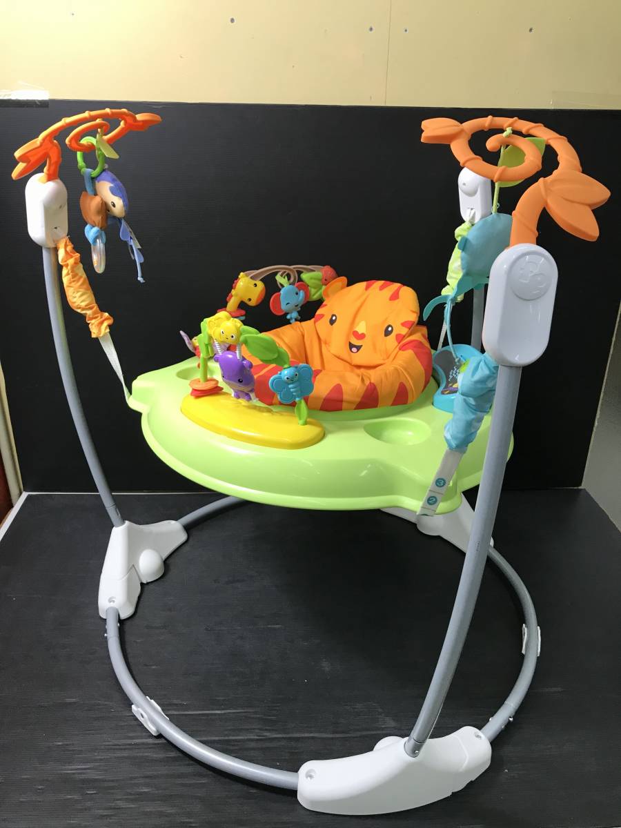 ピ/Fisher Price/レインフォレスト/ジャンパルーII/動作確認済/室内遊具/知育玩具/ベビー用品/フィッシャープライス/1.29-88KS