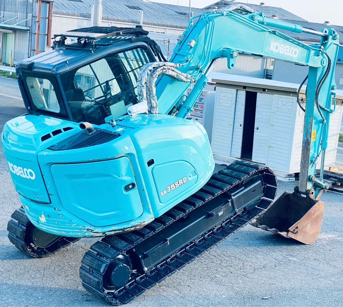 コベルコKOBELCO SK75SRD-7★2020年モデル☆アワー4020h★2本配管付☆10型インチカラーモニター★全方位カメラ☆超低騒音★の画像3