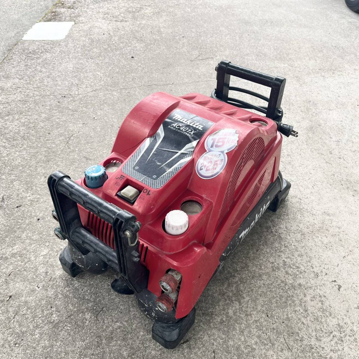 マキタ(makita) エアコンプレッサー AC401X 高圧2口 常圧2口 40 マキタ(makita) エアコンプレッサー AC401X 高圧2口 常圧2口 40