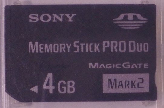 1 jpy from selling out start **SONY Sony MEMORY STICK PRO DUO MAGIC GATE MARK2 4GB 20240218 j 202 0205