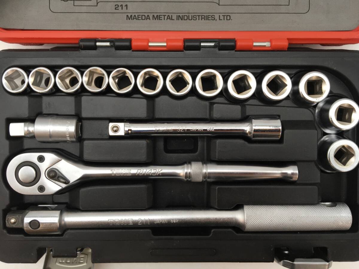 [ receipt issue possible ]*TONE/ tone 1/2 socket wrench set 4130MP [IT4IHEURFLV4]