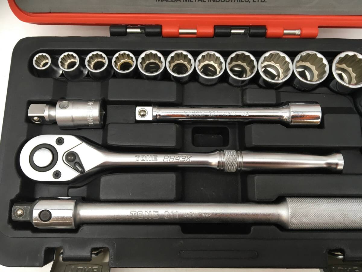 [ receipt issue possible ]*TONE/ tone 1/2 socket wrench set 4130MP [IT4IHEURFLV4]