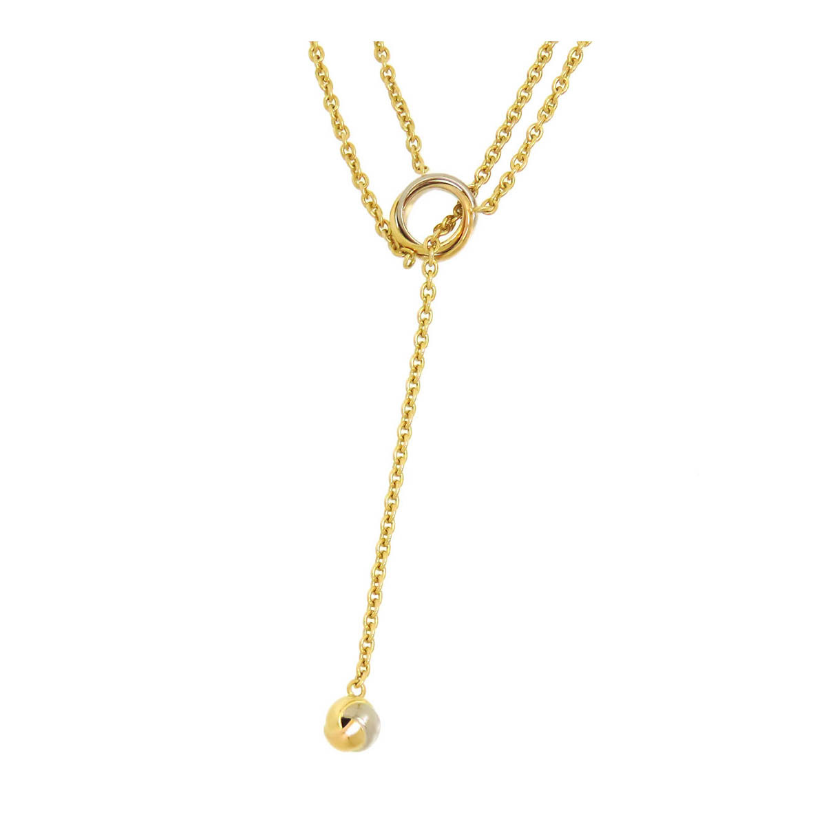  Cartier baby toliniti bread pi-yu necklace 750 (K18YG K18PG K18WG) lady's CARTIER used [ jewelry ]