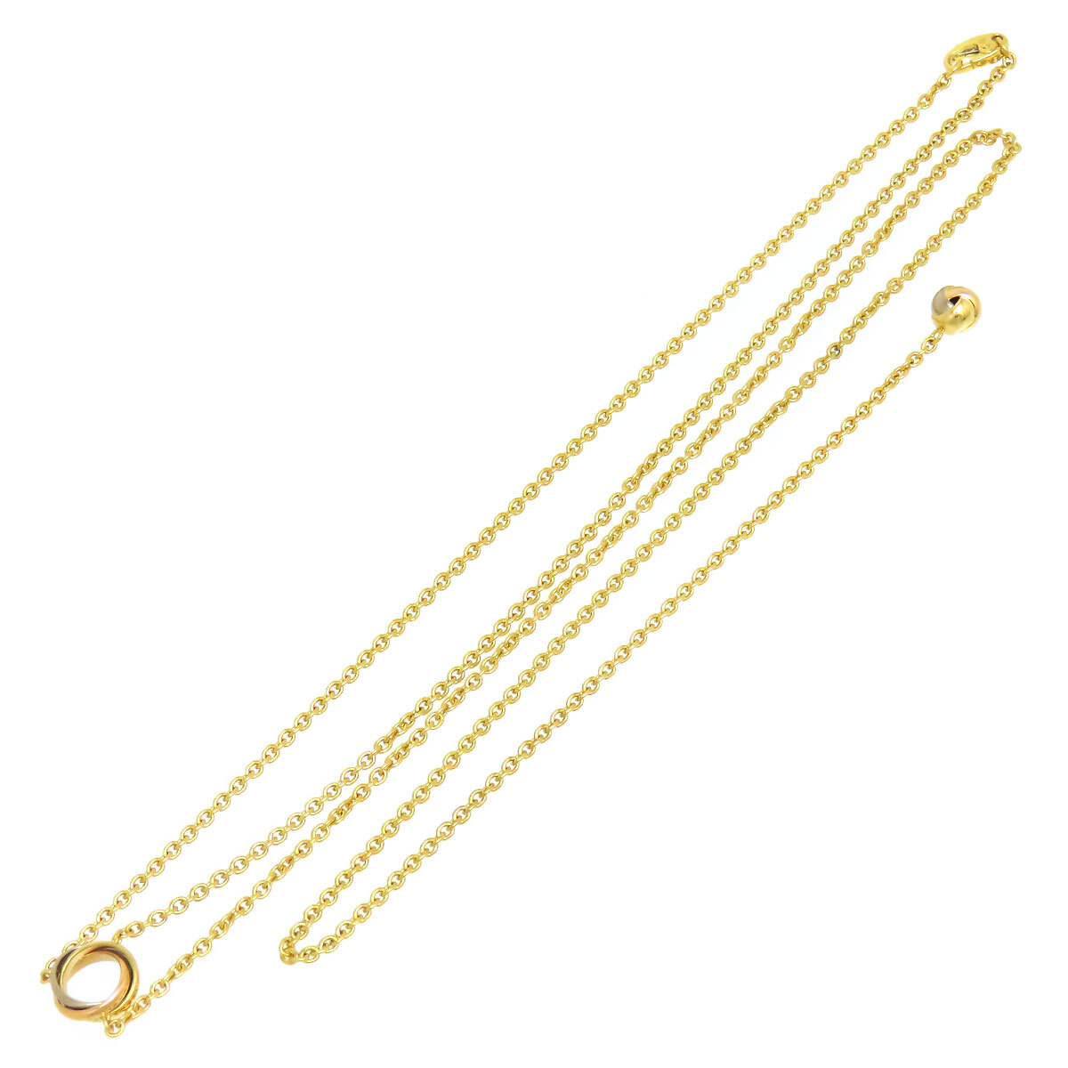  Cartier baby toliniti bread pi-yu necklace 750 (K18YG K18PG K18WG) lady's CARTIER used [ jewelry ]