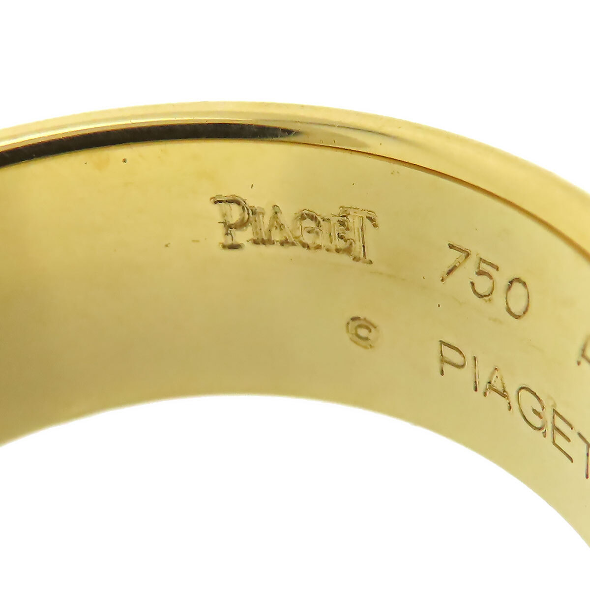  Piaget poseshon diamond ring #63 750 (K18YG) men's PIAGET used [ jewelry ]