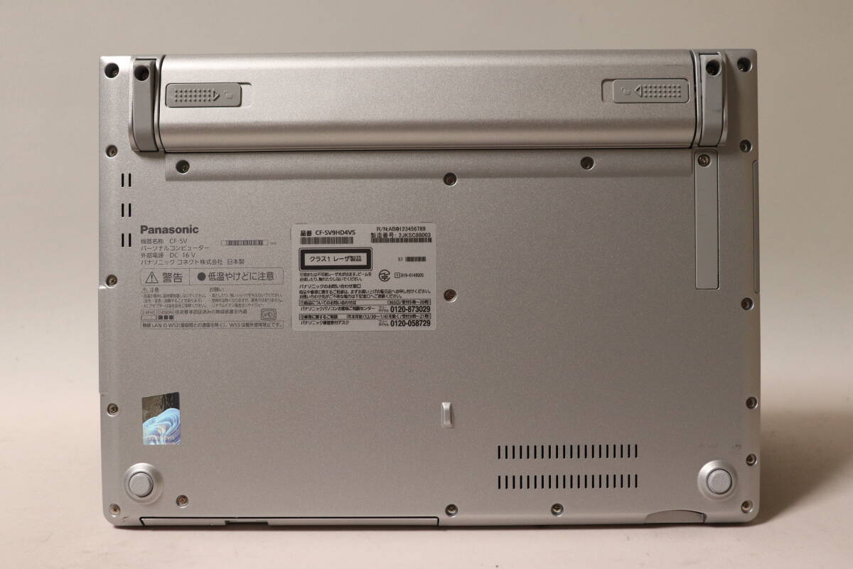 m618. Panasonic / Let's note CF-SV9HD4VS / Core i5-10210U / 8GBメモリ / SSDなし / 通電確認・ジャンク_画像4
