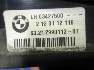 BMW X1 E84 VL18 等 左 テール レンズ ライト ランプ 内側 フィニッシャー 品番 63212990116 [1719]の画像4