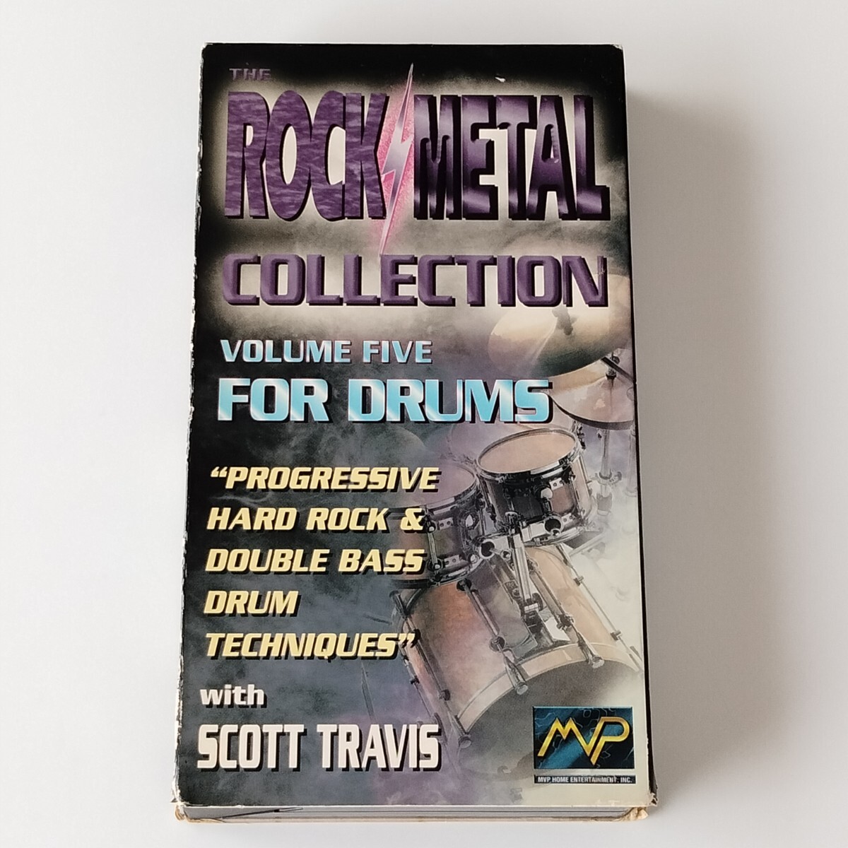 【スコット・トラヴィス/ドラム教則ビデオ】SCOTT TRAVIS(JUDAS PRIEST/RACER X)ROCK METAL COLLECTION VOLUME FIVE FOR DRUMS(MVP474)VHS_画像1