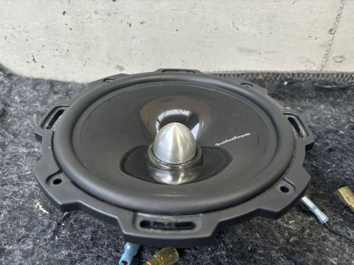 ☆③ロックフォード スピーカー ツイーター ２個セット 16.5㎝ 動作確認済み T2652-S Rockford Fosgate 100ｗ 200ｗ 4Ω 中古 オーディオの画像3