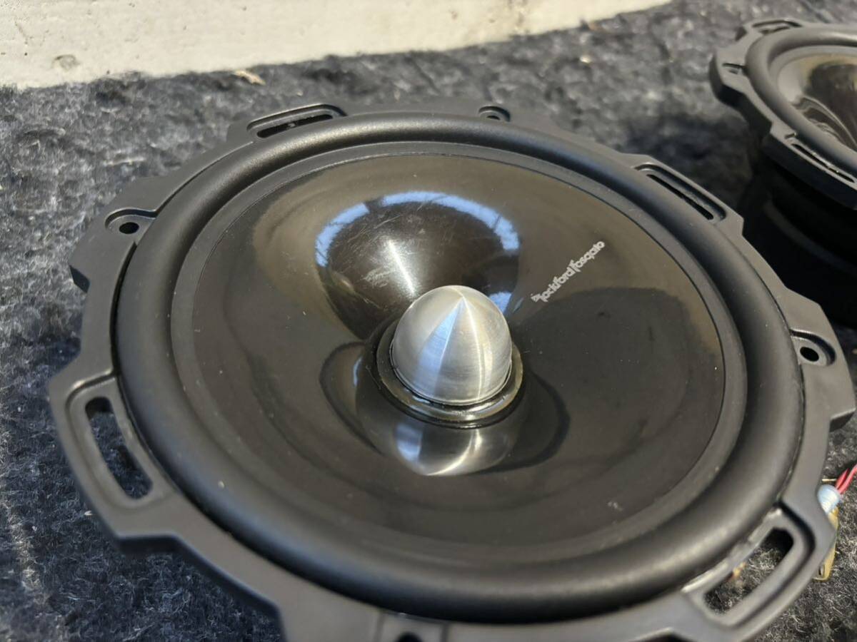 ☆⑤ロックフォード スピーカー ツイーター ２個セット 16.5㎝ 動作確認済み T2652-S Rockford Fosgate 100ｗ 200ｗ 4Ω 中古 オーディオの画像3