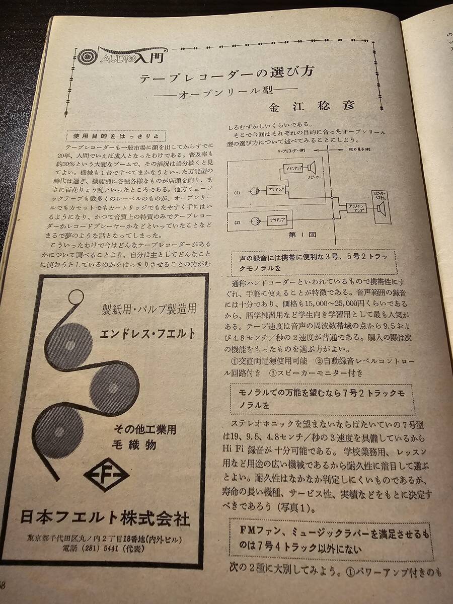 FM fan 1968.8.12 音楽随想 映画の音楽 淀川長治 新進タレント群像1 福田一郎 若手ロック・グループを売り出す 来日演奏家の素顔43の画像9