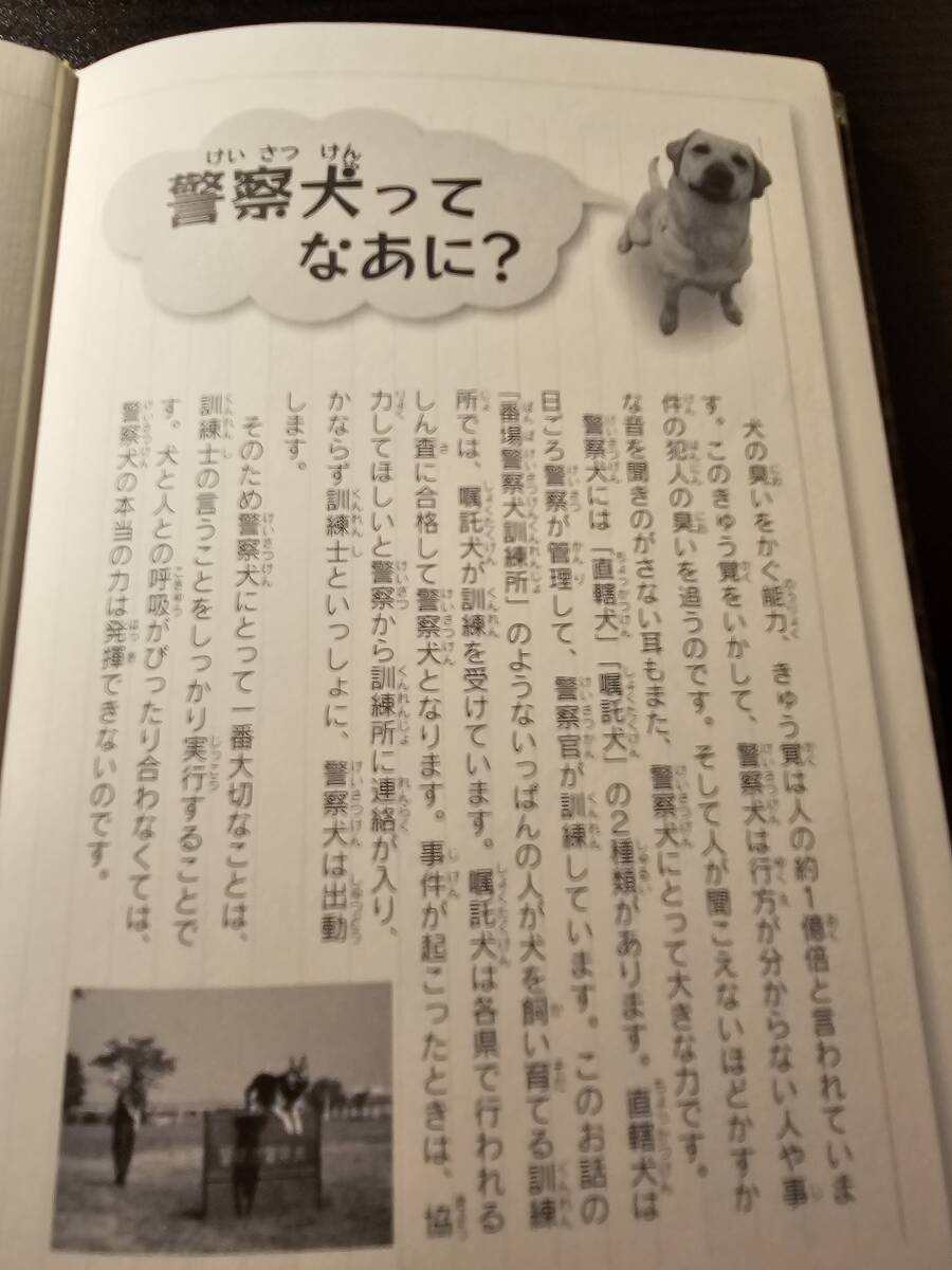 見習い警察犬 きな子 圭太の物語 / 文・構成 ひろはたえりこ / 汐文社_画像7