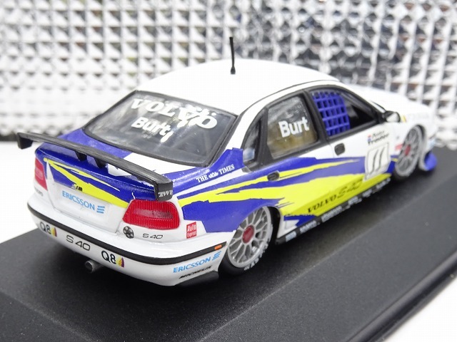 ONYX VOLVO S40 RACING. BTCC 97 Kelvin Burt TOURING CARS COLLECTION XT068 未使用 ボルボ _画像2