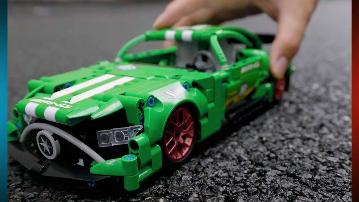 箱なし LEGO レゴ 互換 1:18 プルバック式 メルセデスベンツ ブラバス デザイン AMG GT63 456ピース 