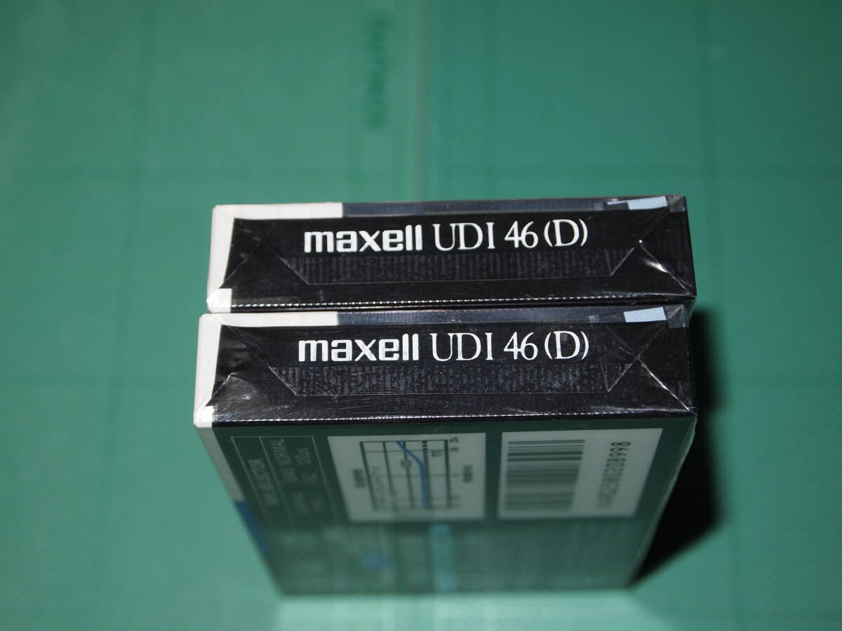 未開封 未使用 maxell UDI 46分 2本セット ノーマルポジション カセットテープ_画像4