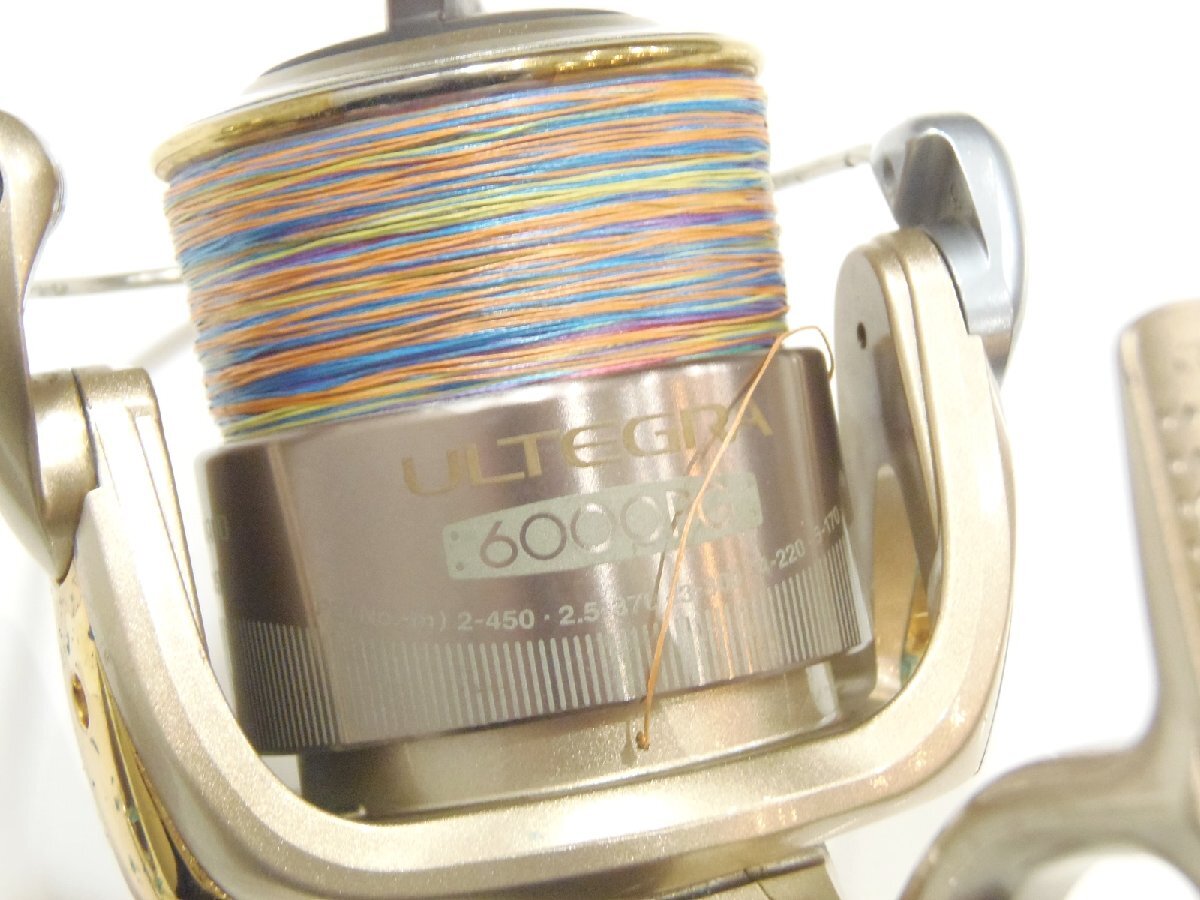 ○ SHIMANO シマノ アルテグラ 6000PG SC 85M リール 中古品_画像2