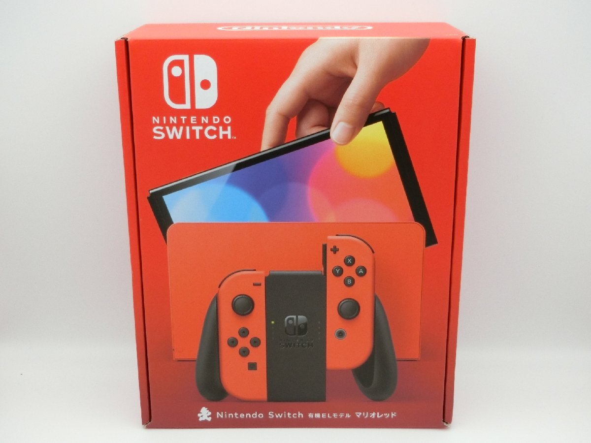 # unused Nintendo Switch Nintendo switch have machine EL model Mario red HEG-S-RAAAA (2)