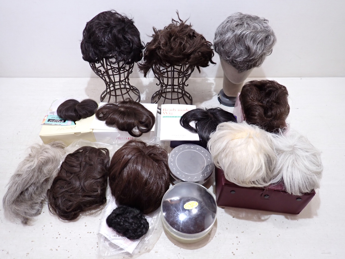 [Y9791] wig together Short attaching wool / medical care for person wool LEONKA IDOL idol VALAN FONTAINE inspection : lady's acrylic fiber cosplay 