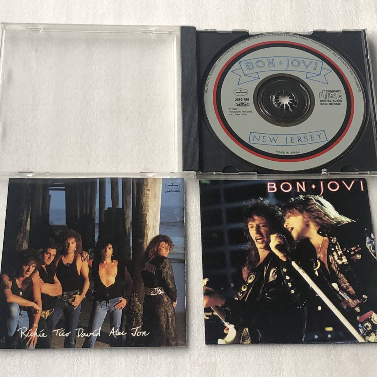 中古CD Bon Jovi ボン・ジョヴィ/New Jersey (1988年)_画像3