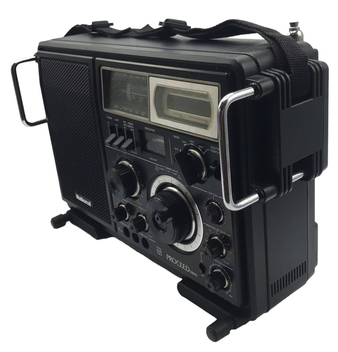 Y0573 完動品 美品 整備済み RF-2800 PROCEED プロシード FM/MW/SW1～3ラジオ BCLラジオ （FM/中波/短波）National 日本国内版モデルの画像2