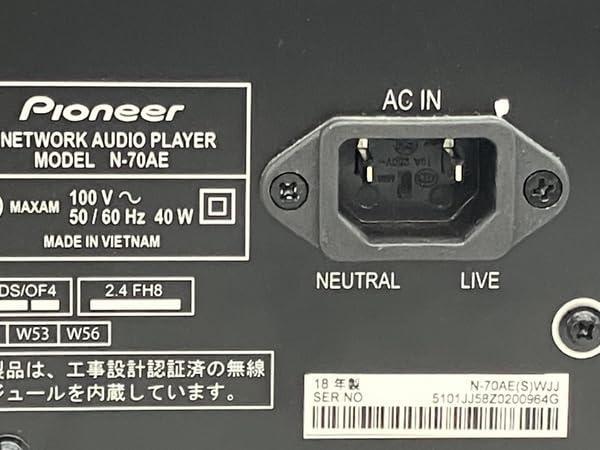 PIONEER N-70AE ネットワークオーディオプレーヤー_画像6