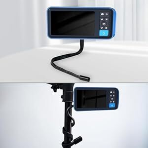 GEECR デジタル内視鏡 デュアルファイバスコープカメラ ボアスコープ 内視鏡 カメラ直径8mm 長５ｍ 内蔵32GB TFメモの画像2