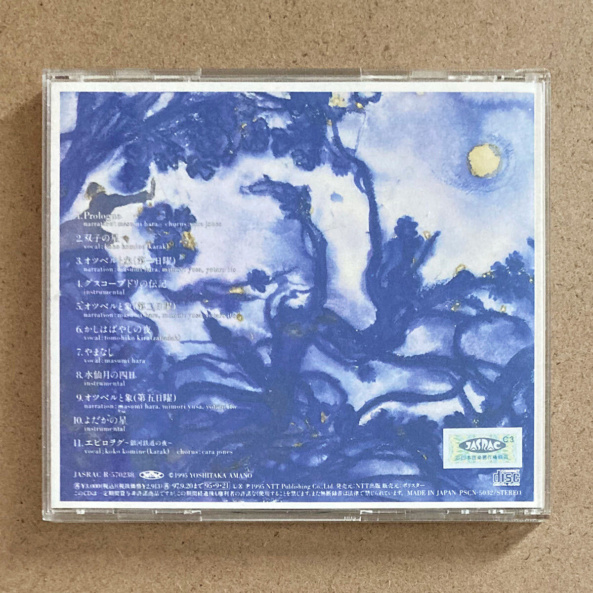 賢治の幻燈 / 吉良知彦［CD］天野喜孝 ザバダック 原マスミ 伊藤ヨタロウ 遊佐未森_画像2