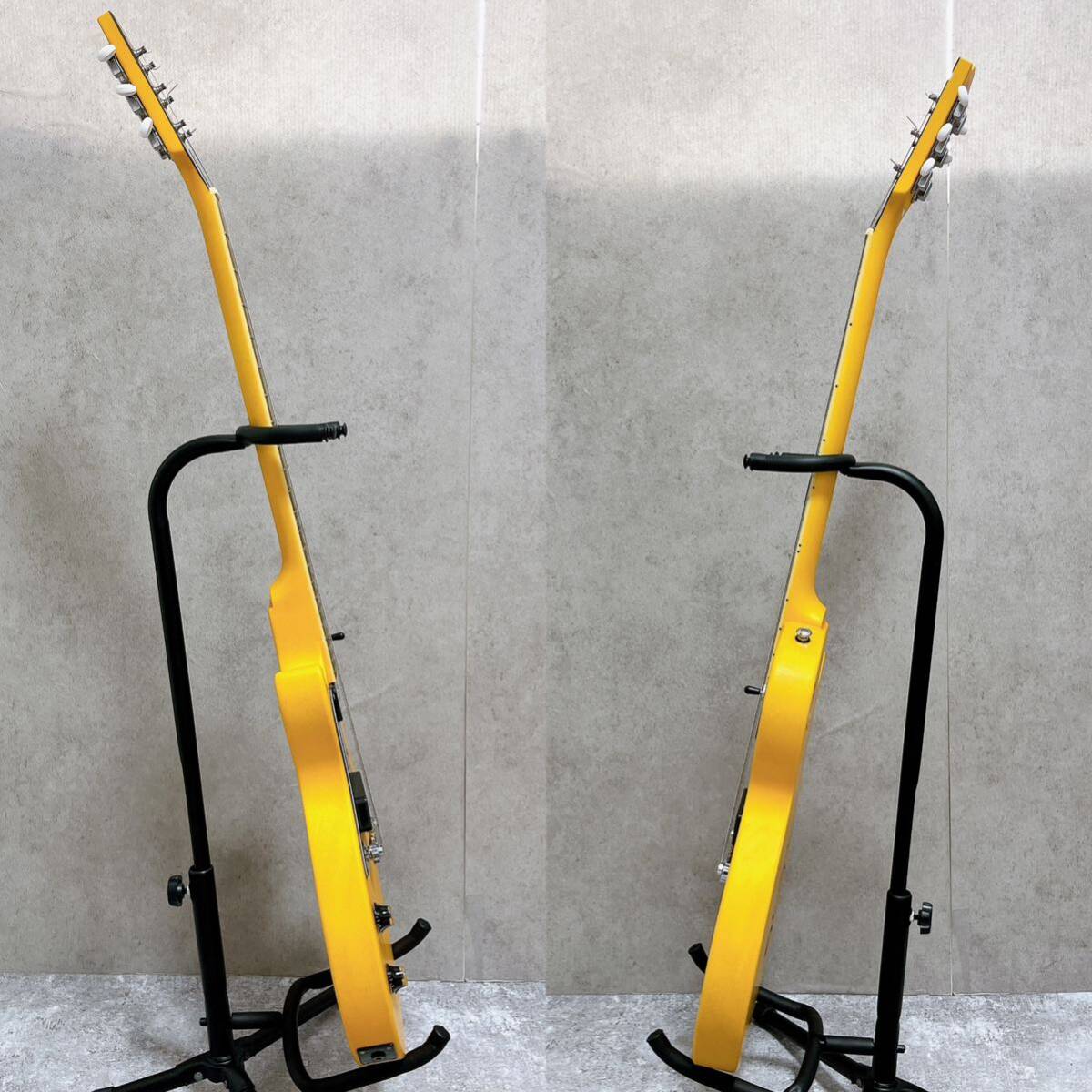 グラスルーツ レスポールスペャル 左利き レフティ TVイエロー Yellow 黄色 ESP Grass Roots エレキギター G-LS-57の画像9