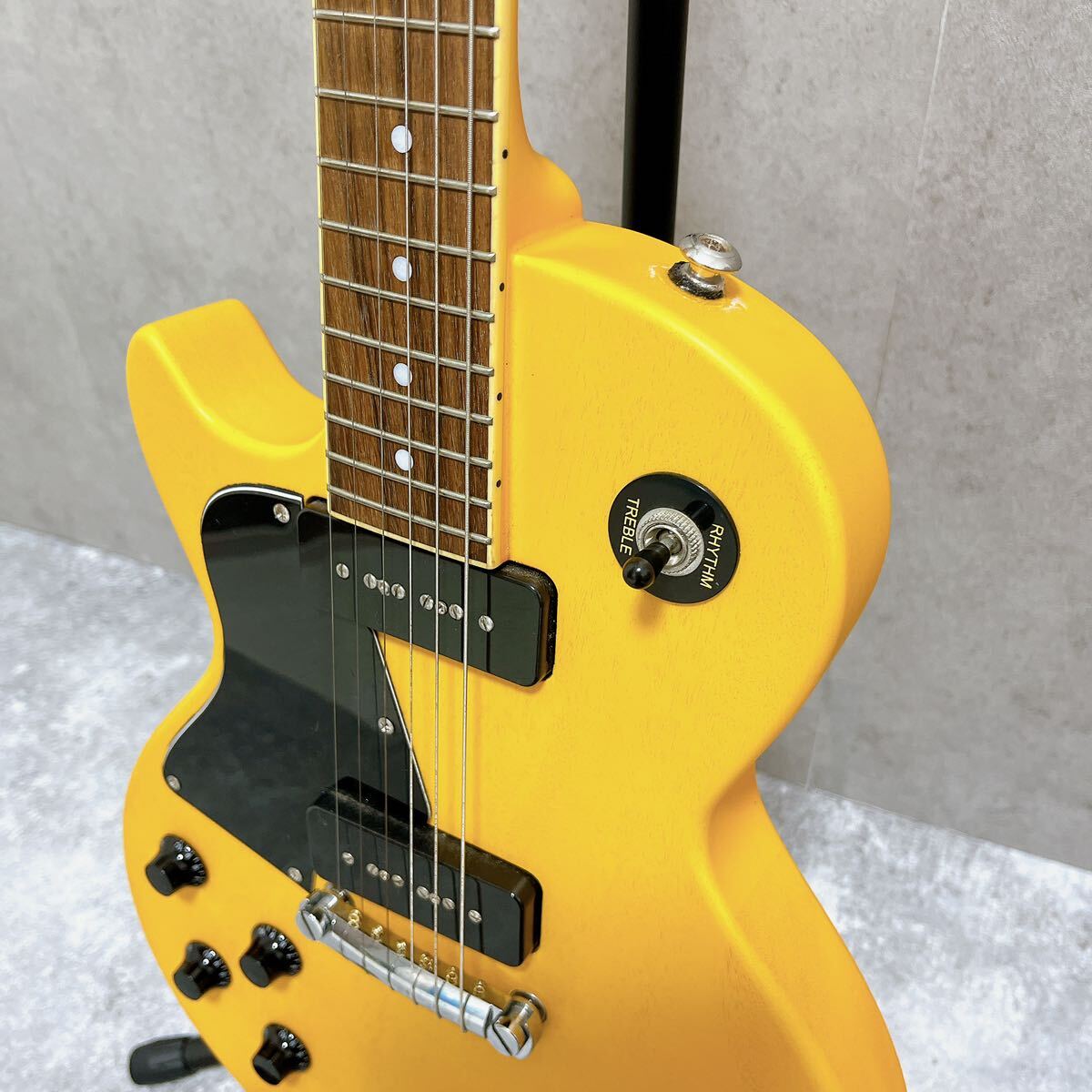 グラスルーツ レスポールスペャル 左利き レフティ TVイエロー Yellow 黄色 ESP Grass Roots エレキギター G-LS-57の画像3
