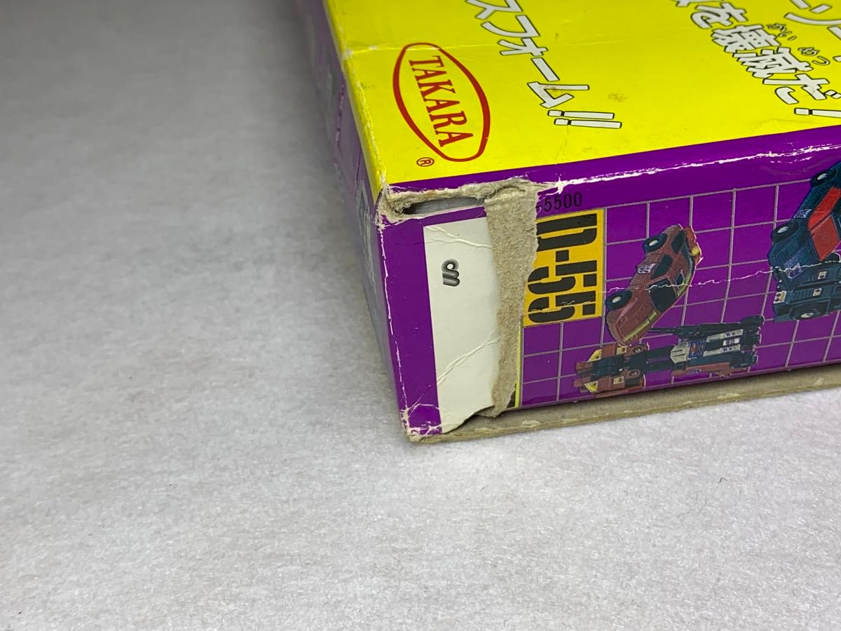 美品 トランスフォーマー D-55 メナゾール 当時物G1 タカラ