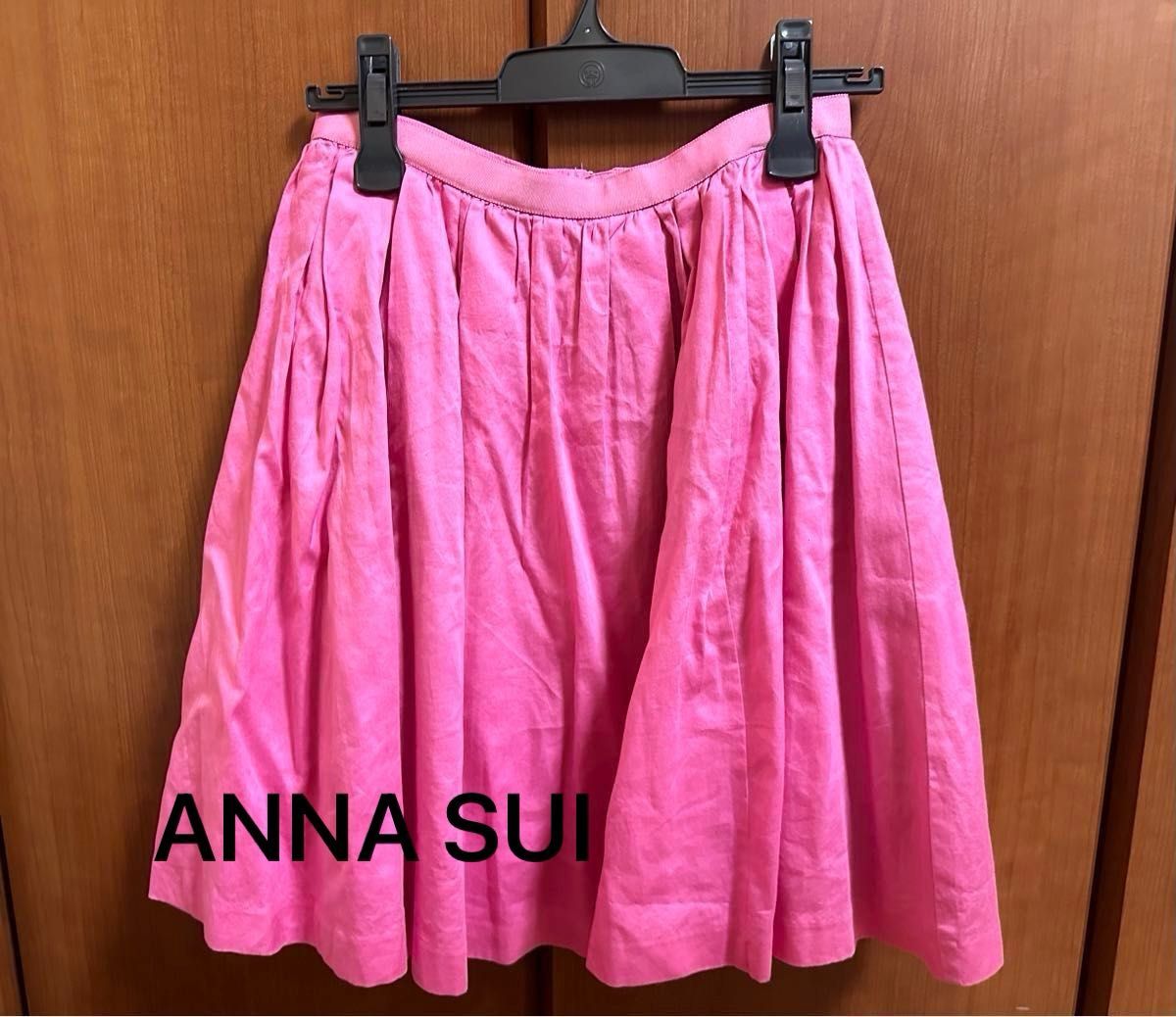 ドーリーガールバイアナスイ DOLLY GIRL BY ANNA SUI スカート ショッキングピンク フレア