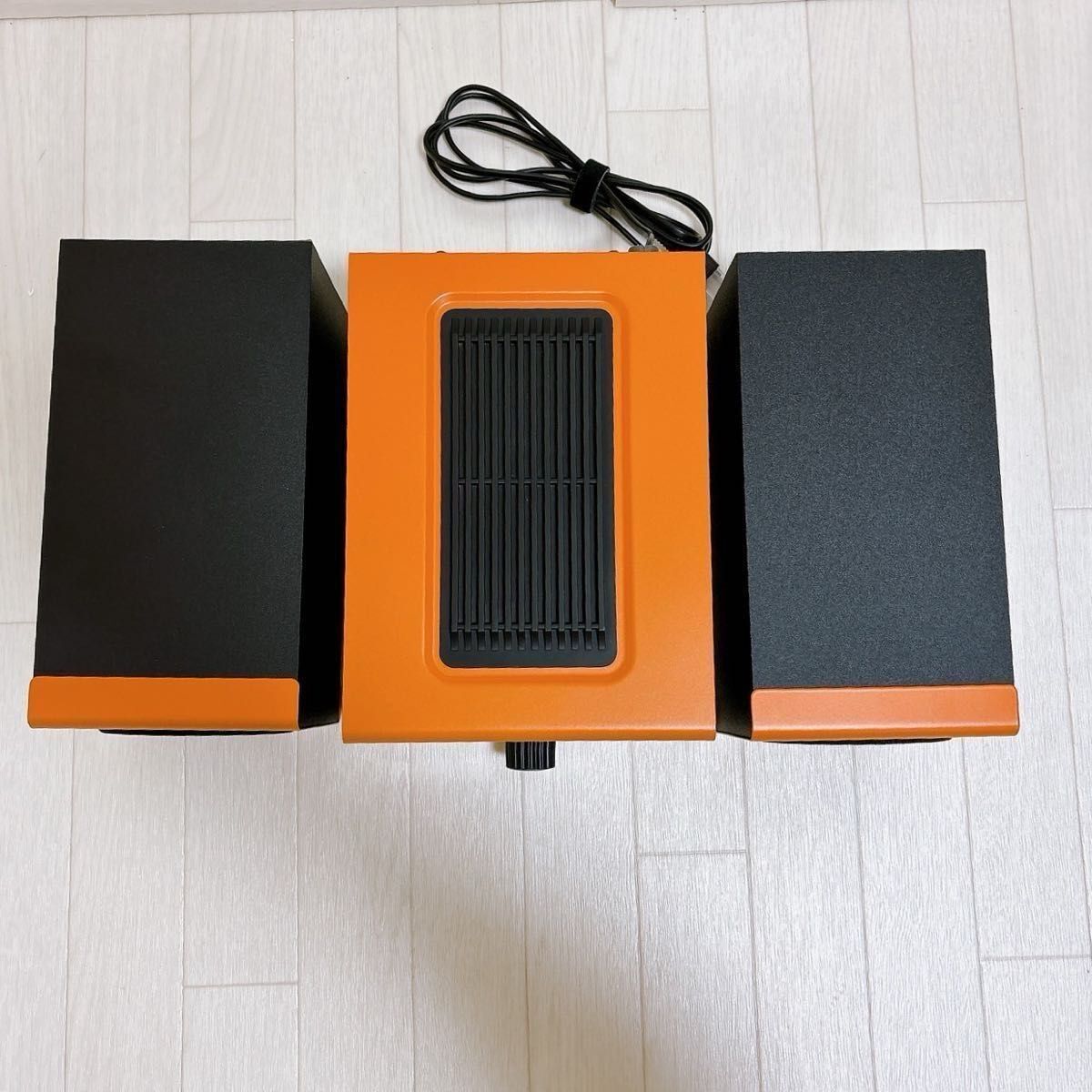  Yamaha microcomponent clock audio orange MCR-B043(D)