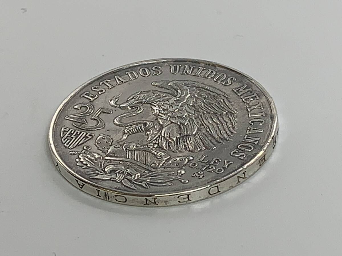 ★メキシコオリンピック　記念硬貨　銀貨　25ペソ　1968年　⑫_画像6